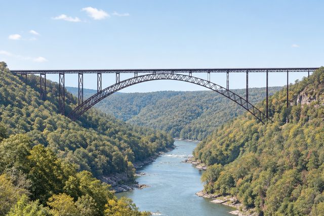 Cardiology billing services in West Virginia: the New River Gorge Bridge